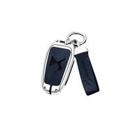 1 Pièce Porte-Clés De Voiture pour DS DS3 DS4 DS5 DS6 DS7 DS9 Porte-clés Logo Voiture Porte-Badge Mousqueton Porte Clé Accessoires Voiture,BrightBlue