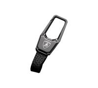 1 Pièce Porte-Clés De Voiture pour Lamborghini Aventador Reventon Porte-clés logo voiture Porte-badge Mousqueton Porte Clé Accessoires Voiture,BlackStyle