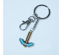 1 pièce Porte-clés Minecraft officiellement autorisé avec pioches, visage de Creeper, Steve, Enderman, épée avec strass. Pendentif mode anime, décoration pour sac à dos, clés de voiture, cadeau d'anni