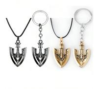 1 pièce Porte-clés, pendentif de voiture, collier - Nouvelle Aventure Bizarre Anime 2025 Pelle en métal - Cadeau parfait, cadeau d'anniversaire, cadeau de Noël, cadeau de la Saint-Valentin, cadeau d'H