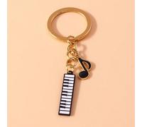 1 pièce Porte-clés unisexe en forme d'instrument de musique clavier électrique, pendentif cadeau pour amateurs de musique, accessoires de voiture scolaire, cadeaux gothiques mignons Y2K pour mère, pèr