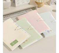 1 pièce Porte-documents A4 à plusieurs couches - Sac de rangement grande capacité pour les feuilles d'examen des étudiants, fournitures scolaires A4Polypropylène