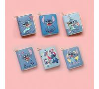 1 pièce, Portefeuille court à fermeture éclair imprimé de Stitch de Disney, sac à monnaie mini dessin animé Zero - Sac à carte multifonctionnel pour étudiants adolescents et adultes, hommes et femmes,