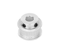 1 pièce Poulie de courroie synchrone en alliage d'aluminium à bossage de type-BF MXL à 100 dents, Largeur de la rainure de la courroie synchrone 11mm, Trou 22mm, Rainure de clavette 6x2,8mm