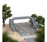 1 pièce pour modélisme ferroviaire - Passerelle aérienne - Échelle Z 1:220