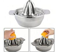 1 pièce Presse-agrumes manuel en acier inoxydable, presse-citron, presse-orange, extracteur de jus portable et manuel Taille Unique,2 pièces,Version en boîte améliorée,Version améliorée en boîte (2 pi