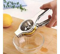 1 pièce Presse-agrumes manuel en acier inoxydable, presse-fruits multifonction, presse-citron et presse-orange manuel, conception de poignée ergonomique, durable et facile à nettoyer, convient pour or