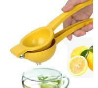 1 pièce Presse-agrumes pratique à main, Presse-citron, Presse-lime, Presse-orange manuelle, Outils de fruits et légumes, Articles de cuisine, Coupeur, Nourriture, Salade, Décoration, Rangement, Fête, 