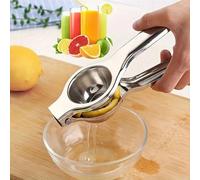 1 pièce Presse-citron manuel en acier inoxydable avec séparateur de pulpe, presse-agrumes à main, sans électricité nécessaire, convient pour le salon et la cuisine Cuillère en feuille d'or / 1,Plastiq