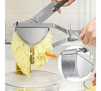 1 pièce Presse-purée de pommes de terre durable et manuelle, presseur multifonctionnel de purée de légumes, outil économe en main-d'œuvre pour faire de la purée de pommes de terre. Conçu avec des trou