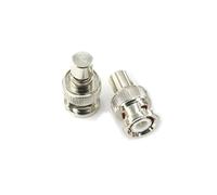 1 pièce Q9 BNC charge fiche mâle coaxiale en laiton résistance terminateur fictive impédance 50 ohms et 75 avec adaptateur porte-clés(75 Ohm,5 Pcs)