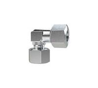 1 pièce. Raccord coudé à 360 °, cône d'étanchéité, écrou M16 x 1,5 i, diamètre extérieur du tube : 10 mm, PN max. 315 bars, acier