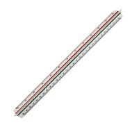 1 Pièce Règle d'architecte triangulaire, métrique 1:100, 1:200, 1:250, 1:300, 1:400, 1:500, pour architectes, étudiants, dessinateurs et ingénieurs