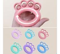 1 pièce Renforçateur de préhension manuelle avec exerciseur de doigt individuel et pince à main en silicone souple pour l'entraînement à la maison, gym, sport, exercice à domicile Modèle d'entraînemen