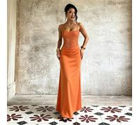 1 pièce Robe camisole en tricot élégante, décontractée et sexy, convenant pour une fête d'anniversaire, une fête de rentrée scolaire, une fête des célibataires, des vacances à la plage, l'été L,M,S,XS