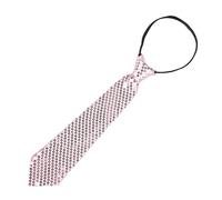1 Pièce Rose cravate homme, Ajustable cravate homme, Convient pour le bureau ou les événements de vacances cravate homme.