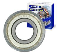 1 Pièce Roulement a Bille 6203 ZZ pour le Moteur avec Taille 17x40x12 mm - MONTERAL