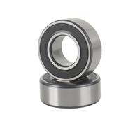 1 pièce Roulement à billes à gorge profonde à paroi mince en acier inoxydable S61903-2RS, Haute précision de classe P5, diamètre intérieur 17mm, diamètre extérieur 30mm, hauteur 7mm, 17x30x7mm