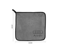 (1 pièce S Audi) Serviette en microfibre pour lavage de voiture, emblème automatique, chiffon de nettoyage