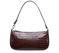 1 pièce Sac à Aisselle pour Femme, Petit Sac à bandoulière, Sac à bandoulière de Mode imperméable, Sac à bandoulière pour Femme, adapté aux Voyages et aux Vacances (Marron)