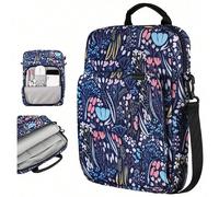 1 pièce Sac à bandoulière/messager imprimé en nylon, convenant pour les tablettes de 11"/13", le téléphone et autres accessoires numériques. Sac pour ordinateur portable/sac à épaule, style Ins/Y190k,