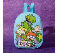 1 pièce Sac à dos en polyester imprimé avec motif mignon de bande dessinée, sac à dos pour tout-petits, préscolaire dès 3 ans, courroies réglables, convient aux garçons et aux filles Taille UniqueCart