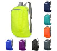 1 pièce Sac à dos pliable extérieur léger de 20 l, sac à dos de sport imperméable avec grande capacité, sac à dos de randonnée, cadeaux pour la Fête des Pères, sac d'été pour l'université, sac d'école