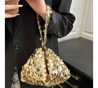 1 pièce Sac à main à fermeture éclair scintillant, design multicolore à paillettes, style Europe et États-Unis, sac à bandoulière croisé personnalisé créatif pour téléphone portable, convient pour les