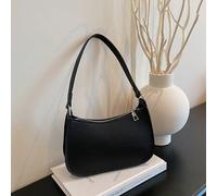 1 pièce Sac bandoulière baguette en PU de couleur unie lisse et zippé, style décontracté chic, convient pour une utilisation quotidienne des femmes MulticolorePolyuréthane