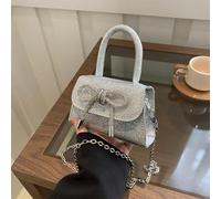 1 pièce Sac bandoulière mini à rabat et chaîne décoré d'un papillon brillant et à la mode, parfait pour une utilisation quotidienne des femmes et comme cadeau pour la Saint-Valentin Taille UniquePolyu