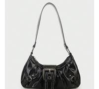 1 pièce Sac de moto doux vintage Milady, décoré de rivets, boucles, plis, en forme de nuage, convenant à l'épaule, en bandoulière ou à la main, pour le travail, les déplacements, les sorties, les fête