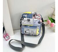 1 pièce Sac de rangement thème Snoopy, convient pour organiser les petits articles lors des études quotidiennes et des déplacements, peut être utilisé comme trousse à crayons, sac de maquillage ou sac