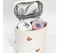 1 pièce Sac isotherme de transport pour poussette bébé avec ourson. Sac multifonctionnel refroidisseur d'aliments et de biberon pour bébé. Sac organisateur de couches de pique-nique avec poches pour b