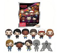 1 pièce Sac mystère 3D Officiel Série de personnages Anime 2, Sac aveugle Porte-clés Surprise Aléatoire pour Mike Wheeler et Eleven ou autres personnages. Cadeau surprise pour la famille et les amis p