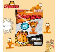 1 pièce Sac surprise officiel sous licence Garfield 3D mignon Figurine aléatoire parmi 8 styles Jouet de collection surprenant Décoration de bureau amusante Cadeaux de Noël parfaits pour les fans de G