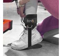 1 pièce Sangle de cheville réglable de type pédale pour machine à câble d'exercice de jambe de fitness - Attelle de cheville. Taille UniquePolyamide