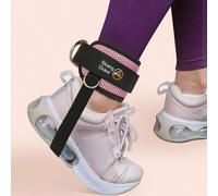 1 pièce Sangle de cheville réglable de type pédale pour machine à câble d'exercice de jambe de fitness - Attelle de cheville. Taille UniquePolyamide