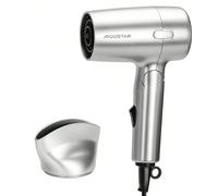 1 pièce Sèche-cheveux portable, 1200W, poignée pliable, 2 réglages de vitesse et de température, protection contre la surchauffe, buse concentrateur plate, léger et compact, idéal pour les voyages Cou