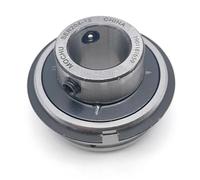 1 pièce SER204 SER204-12 20X47X31 3/4 19.05X47X31 Insert de roulement en acier chromé avec verrouillage à vis de réglage SER2 Verrouillage à vis de réglage(SER204 20mm)