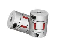 1 pièce série LM 1 pièce D80 L130 Coupleur de serrage flexible D80L130 taille d'arbre Accouplement d'arbre à mâchoire CNC couples de 14 mm à 45 mm(14x20mm)