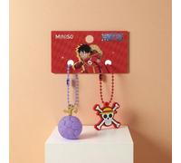 1 pièce Série One Piece Pendentif en trois dimensions de Fruit du Démon (Luffy). Il est créé sous une forme tridimensionnelle basée sur le Fruit du Démon appartenant à Luffy, plein de dynamisme et de 