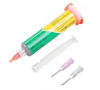 1 pièce seringue pâte à souder,seringue pâte à souder Flux,seringue sans plomb pâte à souder Flux Sn42Bi58,pour SMD PCB réparationélectronique,Soudure Électronique(50g)