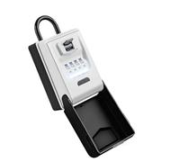 (1 pièce) Serrure à clé lumineuse facile à installer Matériel étanche Contenu de la livraison inclus Montage mural rapide Étui à clés sécurisé