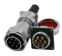 1 pièce seulement, pas comme sur la photo, prise de courant d'aviation 7 cœurs 12 cœurs 16 cœurs 17 cœurs 20 cœurs 26 cœurs WY28J20TI WY28J26TI(12 cores)