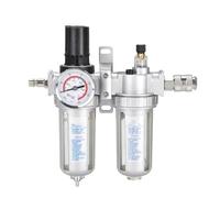 1 pièce SFC400 1/2 SFC300 SFC200 1/4 compresseur d'air filtre régulateur séparateur d'eau d'huile piège régulateur vanne pièces pneumatiques(SFC w PC10,SFC200)