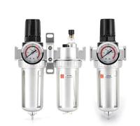1 pièce SFC400 1/2 SFC300 SFC200 1/4 compresseur d'air filtre régulateur séparateur d'eau d'huile piège régulateur vanne pièces pneumatiques(SFC w PC10,300)