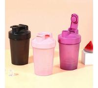 1 pièce Shaker de 1 oz, Bouteille mélangeur de poudre protéinée, Shaker pour boisson protéinée et pré-entraînement, Lavable au lave-vaisselle Blanc,noir,Rose bonbon,vert,bleu,Violet,couleur orange,Nou