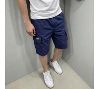 1 pièce Short cargo de mode pour garçons pré-adolescents, style décontracté, sport d'été, extérieur, avec poche et logo anglais, printemps/automne 8Y,9Y,10Y,14Y,12Y,16YGéométrique,LettresPolyester