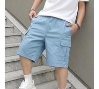 1 pièce Short cargo décontracté ample à poches multiples pour adolescents garçons, short de sport 5 pouces, short de travail extérieur, printemps été automne, rentrée scolaire 8Y,9Y,10Y,14Y,12Y,16YUni