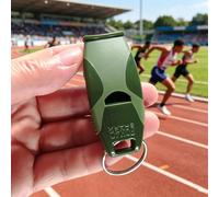 1 pièce Sifflet d'extérieur, sifflet d'arbitre, sifflet, sifflet d'athlète, sifflet d'entraînement, sifflet de survie d'urgence, sifflet de sport fort, sifflet à haute fréquence net et fort, outil d'e